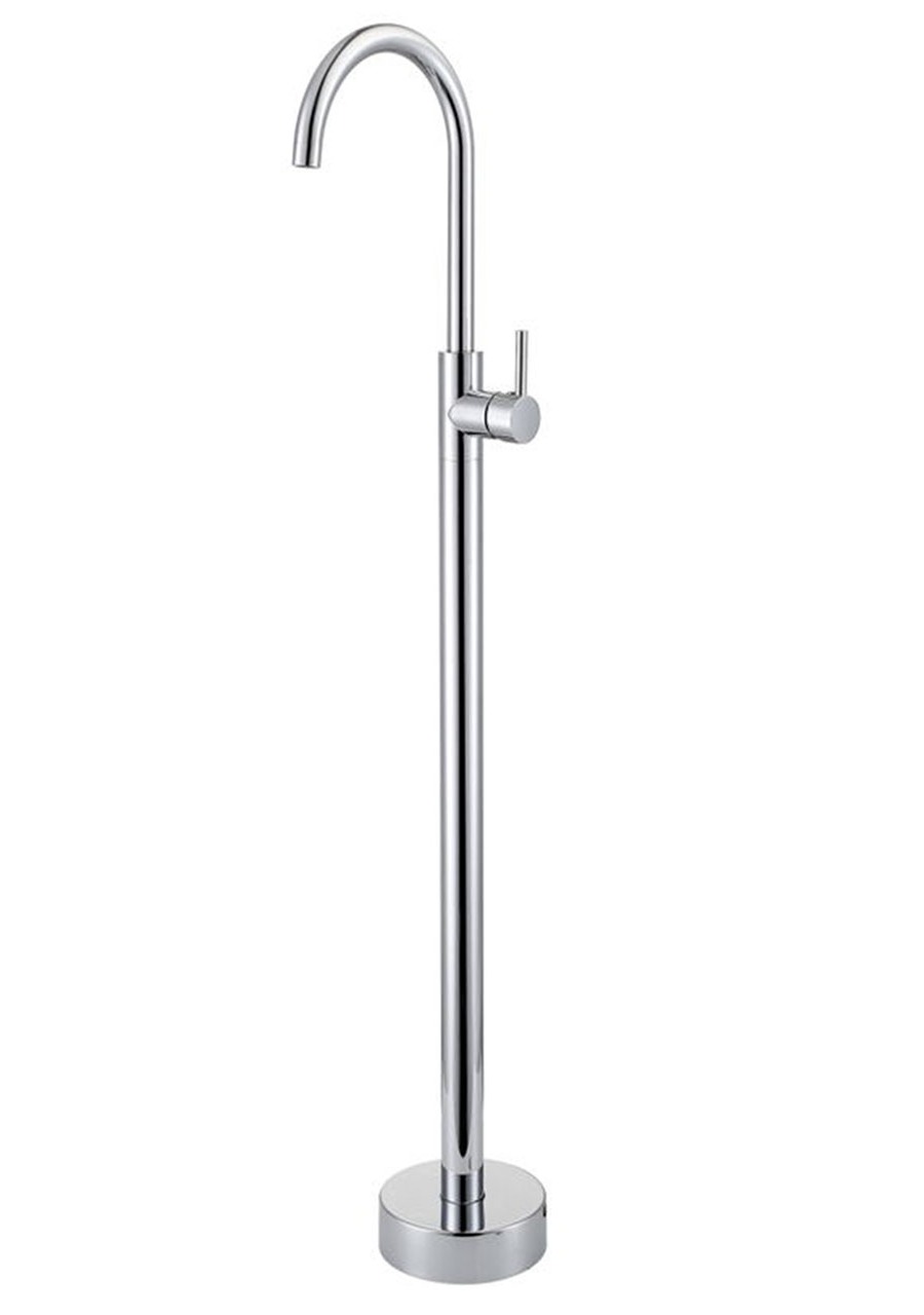 Torneira Monocomando de Pedestal, Chrome- KCER-FT2001